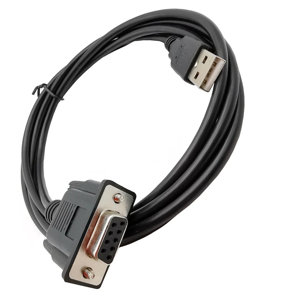 Кабель адаптер с USB 1 8 на разъем RS232 гнездо DB9 для кассового принтера этикеток
