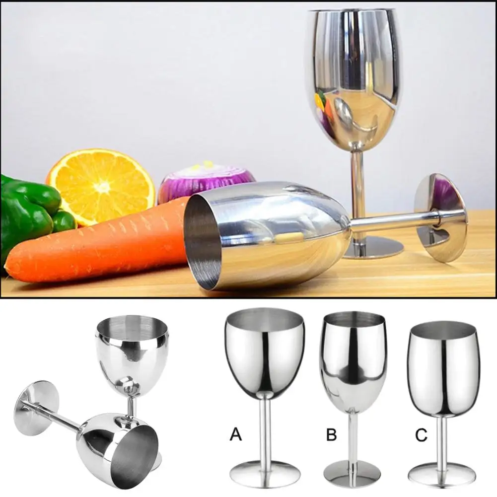 Бокалы для вина бокалы из нержавеющей стали сока шампанского кухонный