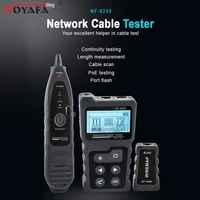 noyafa nf 488nf 8209nf 8601snf 8601w nf 308nf 858c network cable testertracker rj45 lan tester poe wire cat5 cat6 tools