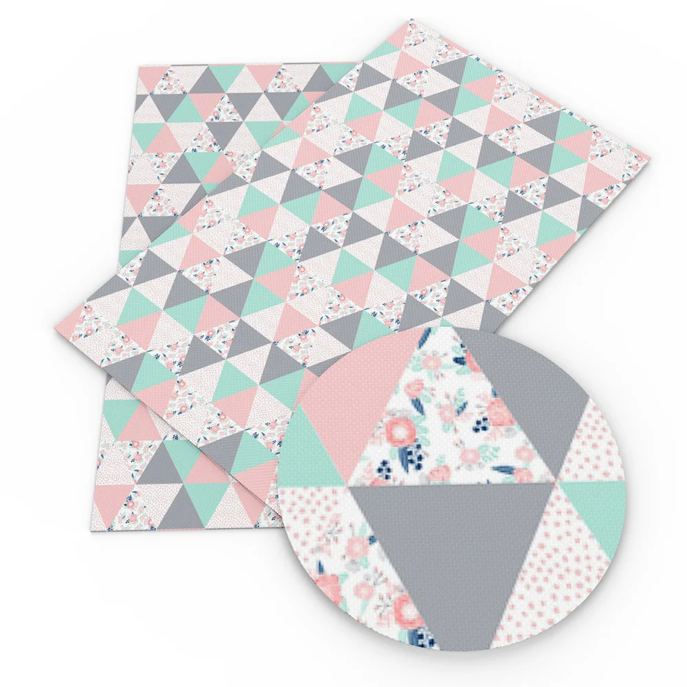 

20*33cm Dot Swirl Merry Christmas Printed Synthetic Leather For Making Handmade Earrings Crafts,1Yc5240