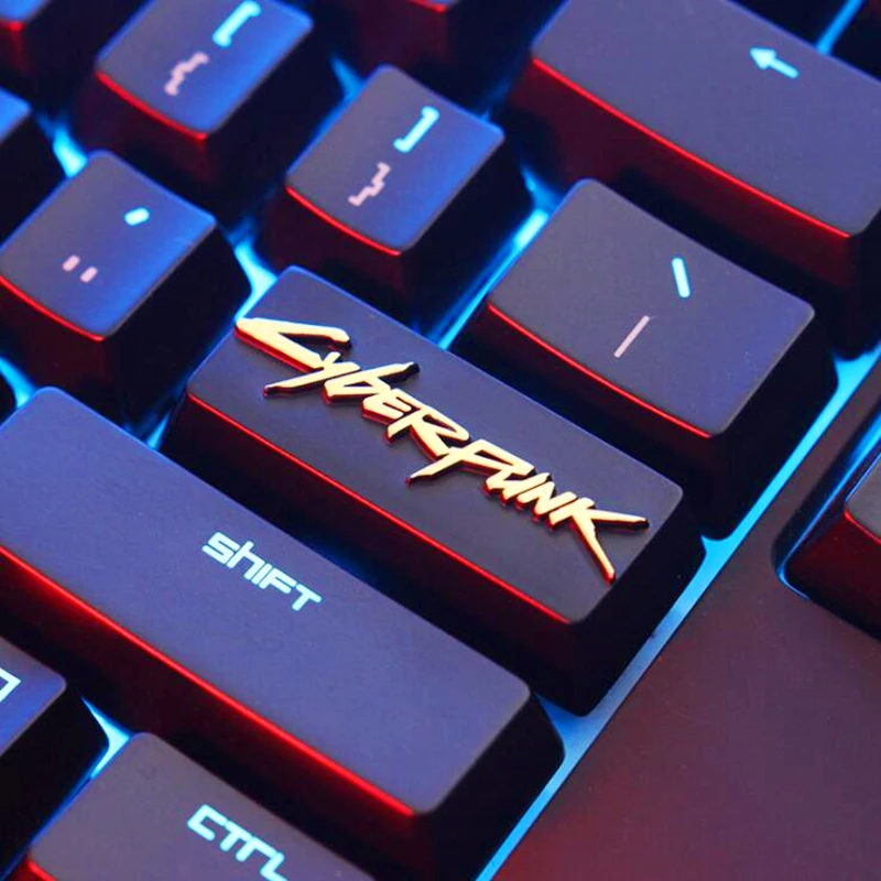 

Keycap 1pcs GAME-OVER zinc aluminum keycap mechanical keyboard keycap for mechanical keyboard ENTER key R4 height DIY