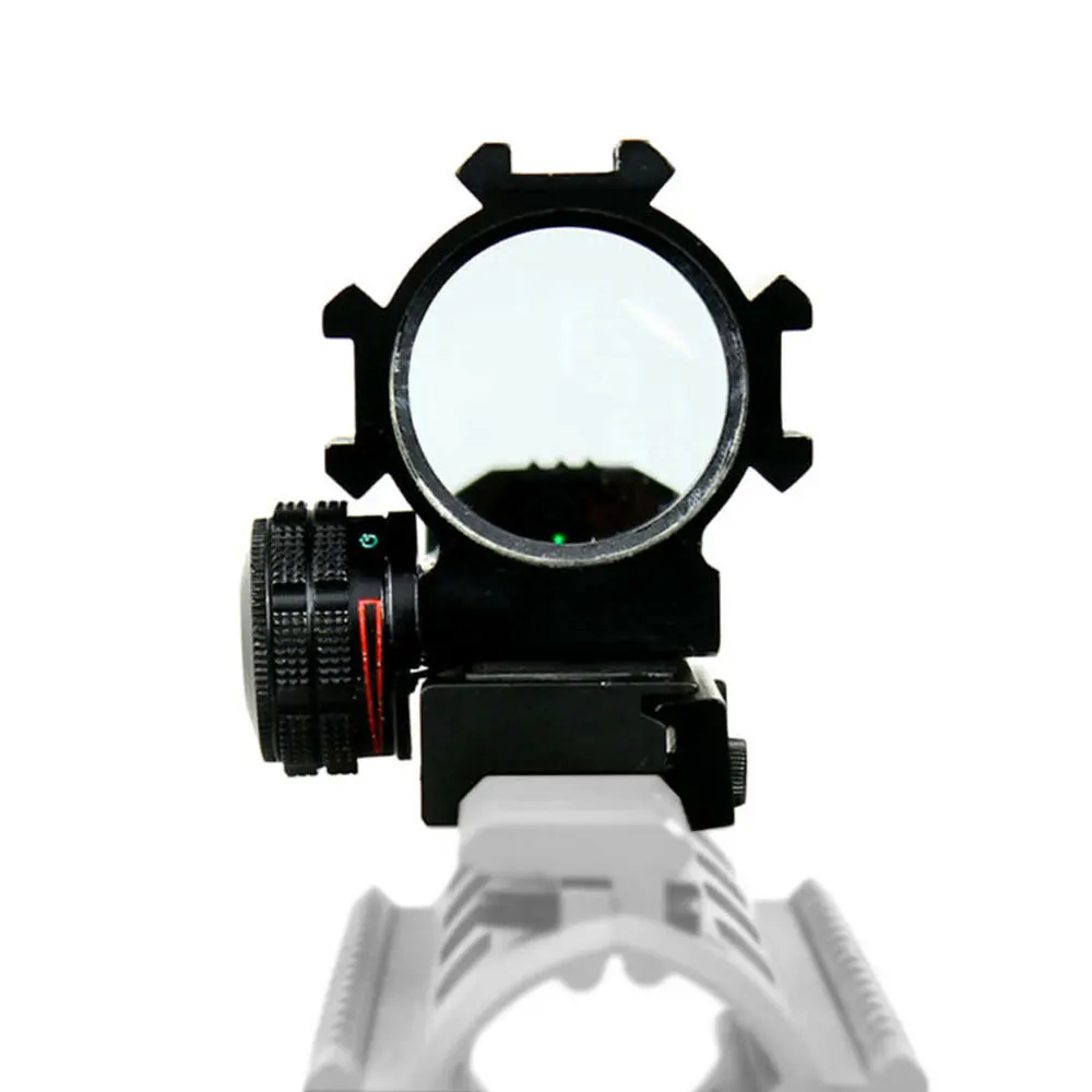 Тактическая голографическая винтовка с красной и зеленой точкой прицельная