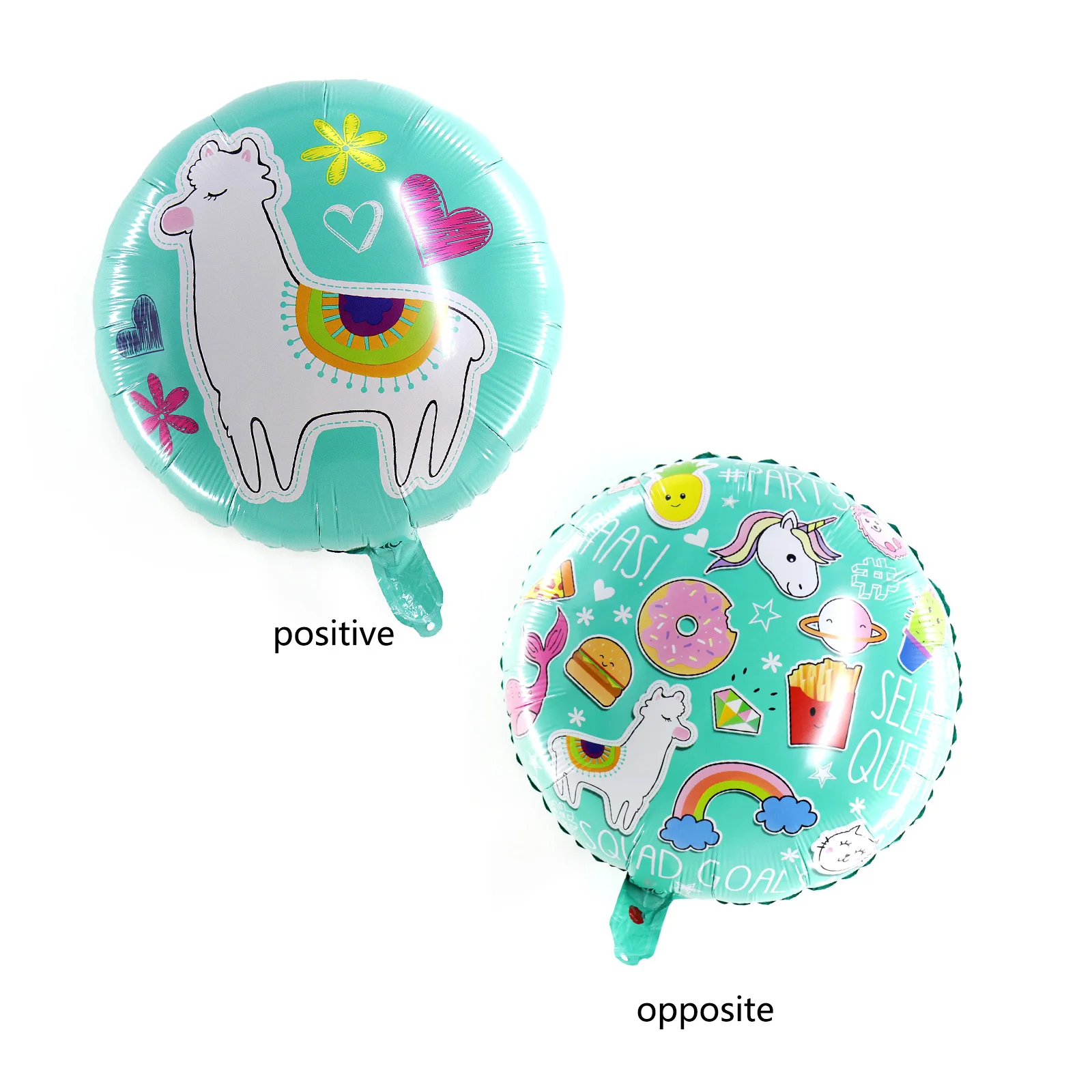 1 шт. воздушный шар из алюминиевой фольги с изображением ламы животных альпаки