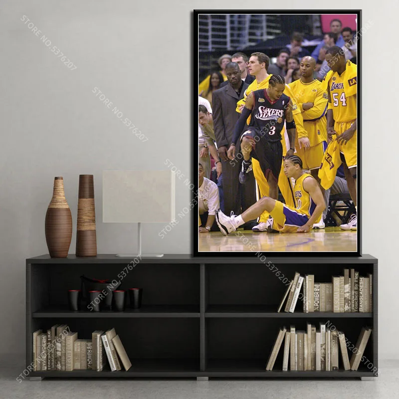 G344 художественный Декор Allen Iverson AI Слушайте мое сердце MVP баскетбольный Тирон Lue