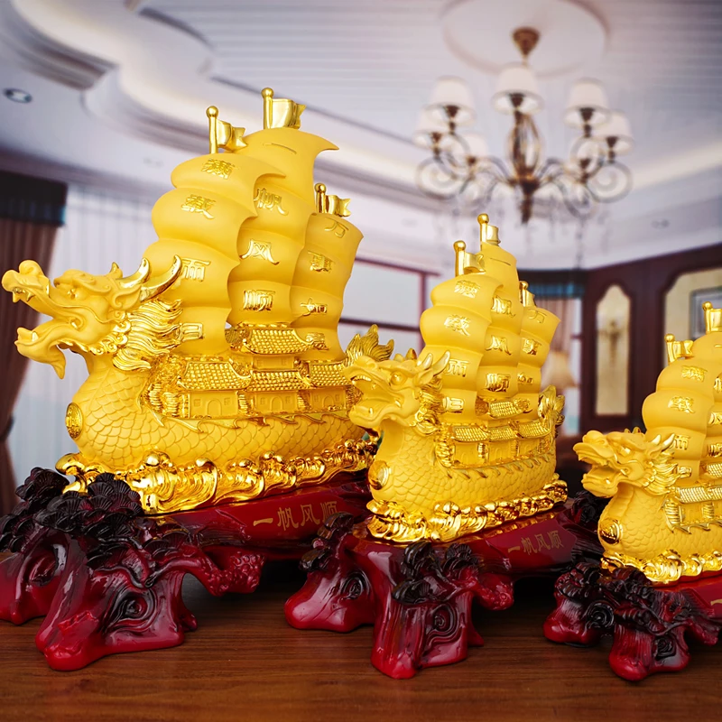 Креативная Скульптура Фэн-шуй из смолы украшения для дома гостиной винного шкафа