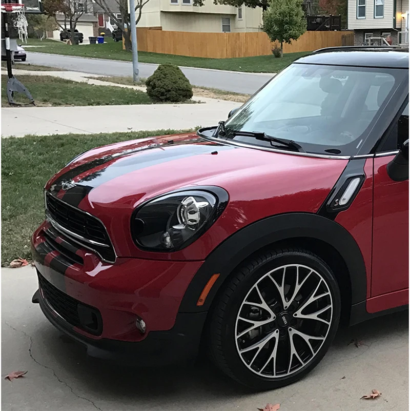 Car Eyebrows Headlight Taillight Frame Rear Lamp Ring Covers Case Sticker For Mini Cooper S R60 Countryman Styling Accessory | Автомобили