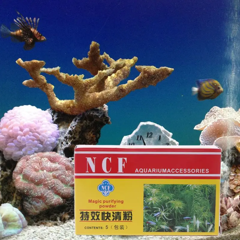 

Aquarium Purifier Powder Water Cleaner Efficient Immune Bactericide Accessories