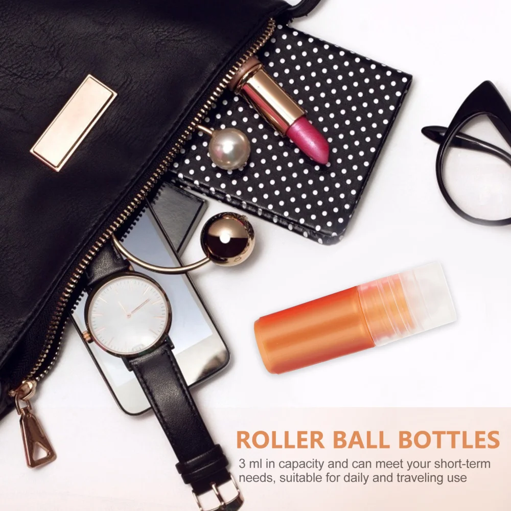 

20pcs 3ml Multicolor Refillable Aromatherapy Essential Oil Roll On Bottles