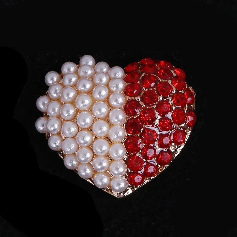 

Pearl love jewelry accessories diy mobile phone case alloy jewelry decoration