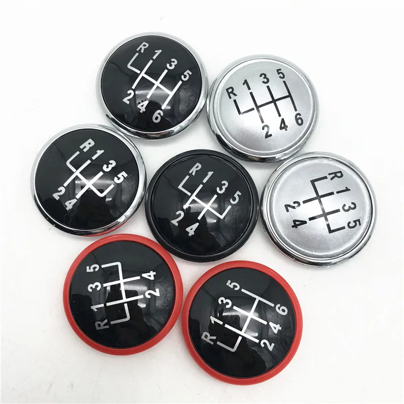 Рукоятка для рычага переключения передач Кепка с эмблемой Крышка VW Golf 3 GTI R32 Jetta MK4