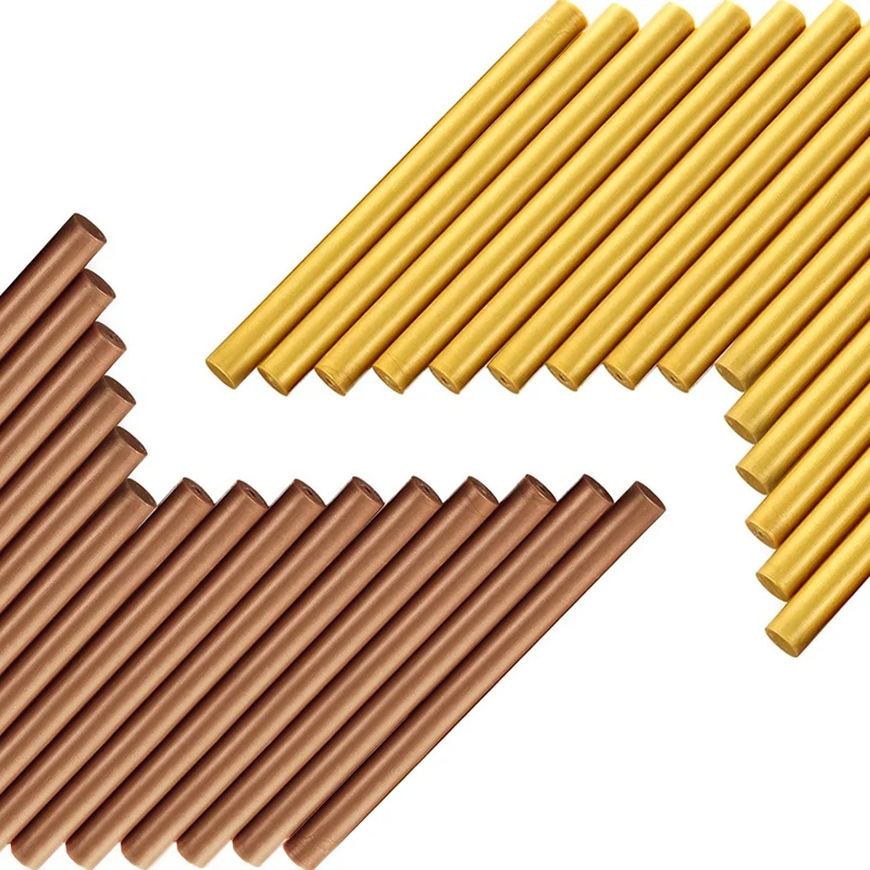 30 шт. клеевые герметичные восковые палочки для ретро винтажных восковых печатей