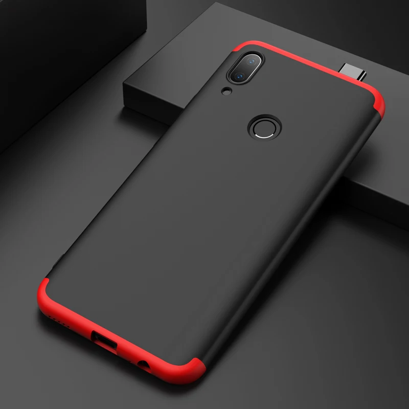 Чехол с полной защитой 360 градусов для Huawei P Smart Z 2019 Роскошный чехол 3 в 1 жесткая