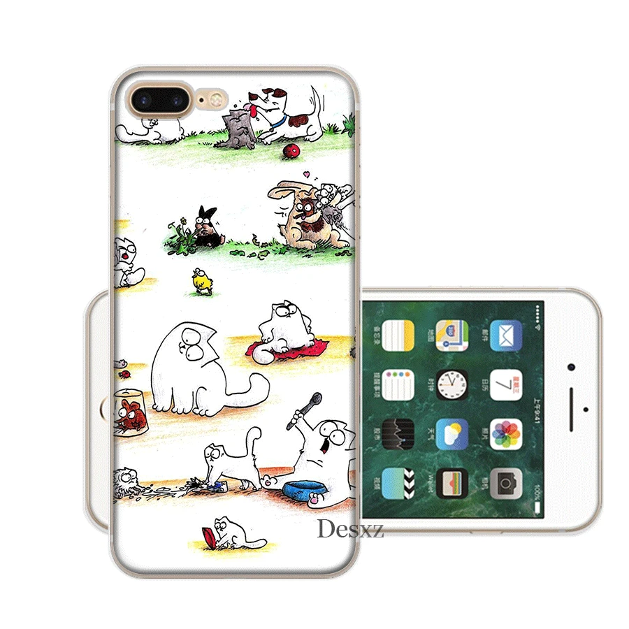 Забавный чехол Desxz для iPhone 7 8 6 6s Plus X XR XS Max 5 5S SE защитный |