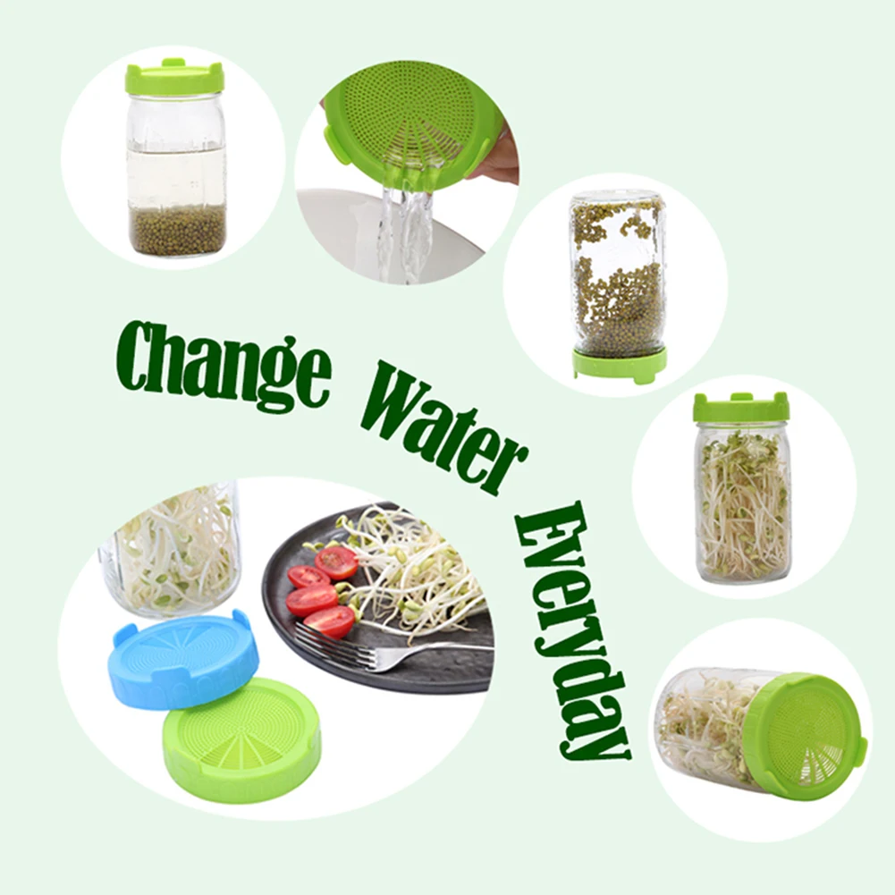 Пластиковая сетчатая Крышка для прорастания семян овощей силиконовая