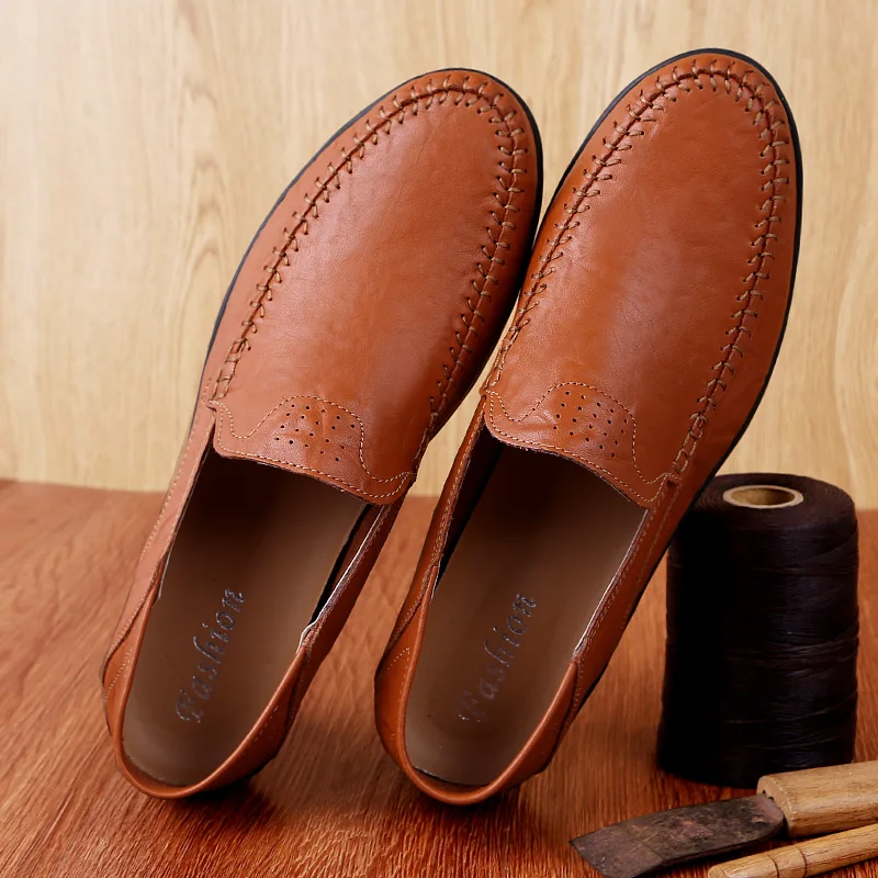 

Casual Fashion Sneakers Men Casual Flat Shoes For Leather Black Zapatos Casuales Para Hombre Zapatillas De Man Shoe