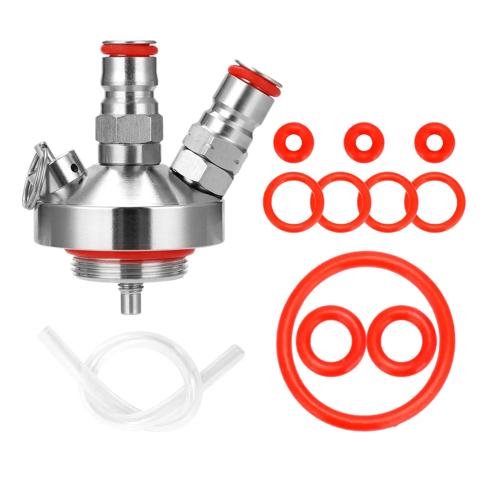 

Мини-дозатор для Бочков с уплотнительными кольцами и пивным шлангом, инструмент для пива, мини-копье для Бочков, соединитель для пива, для до...