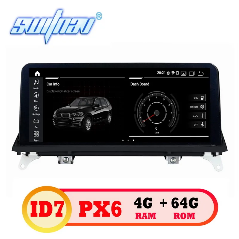 Android 9 0 4g 64g ID7 автомобильный DVD для BMW X5 E70 X6 E71 CCC система плеер аудио стерео