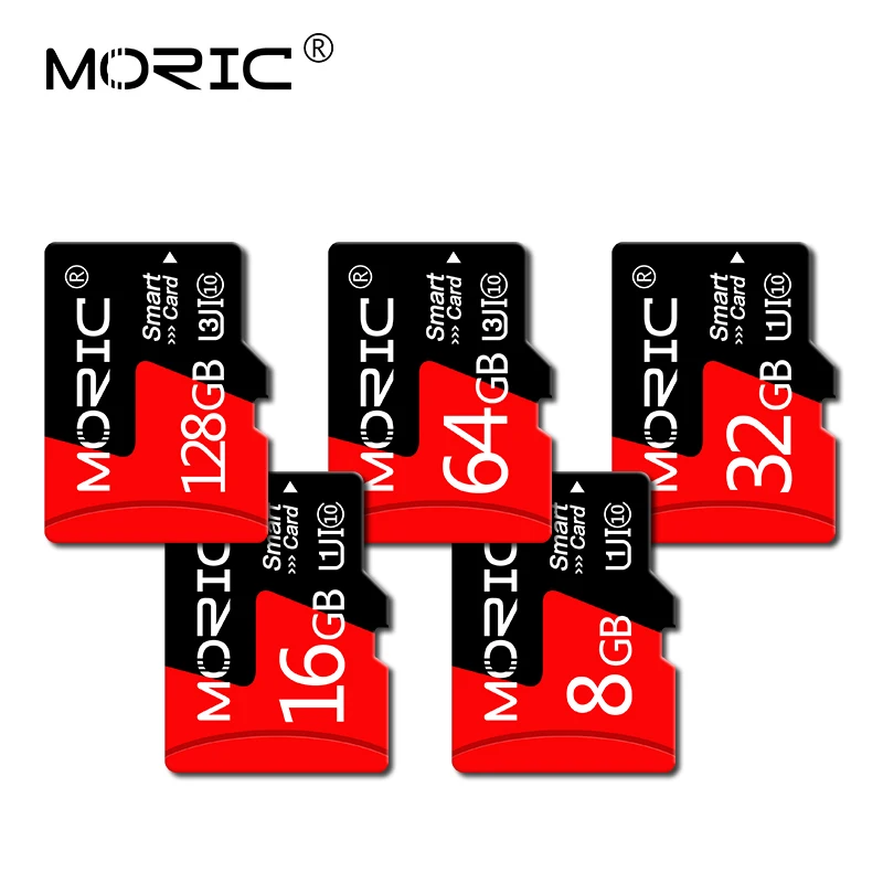 

Карта памяти Micro sd Moric, 8 ГБ, 16 ГБ, 32 ГБ, 64 ГБ, 128 ГБ
