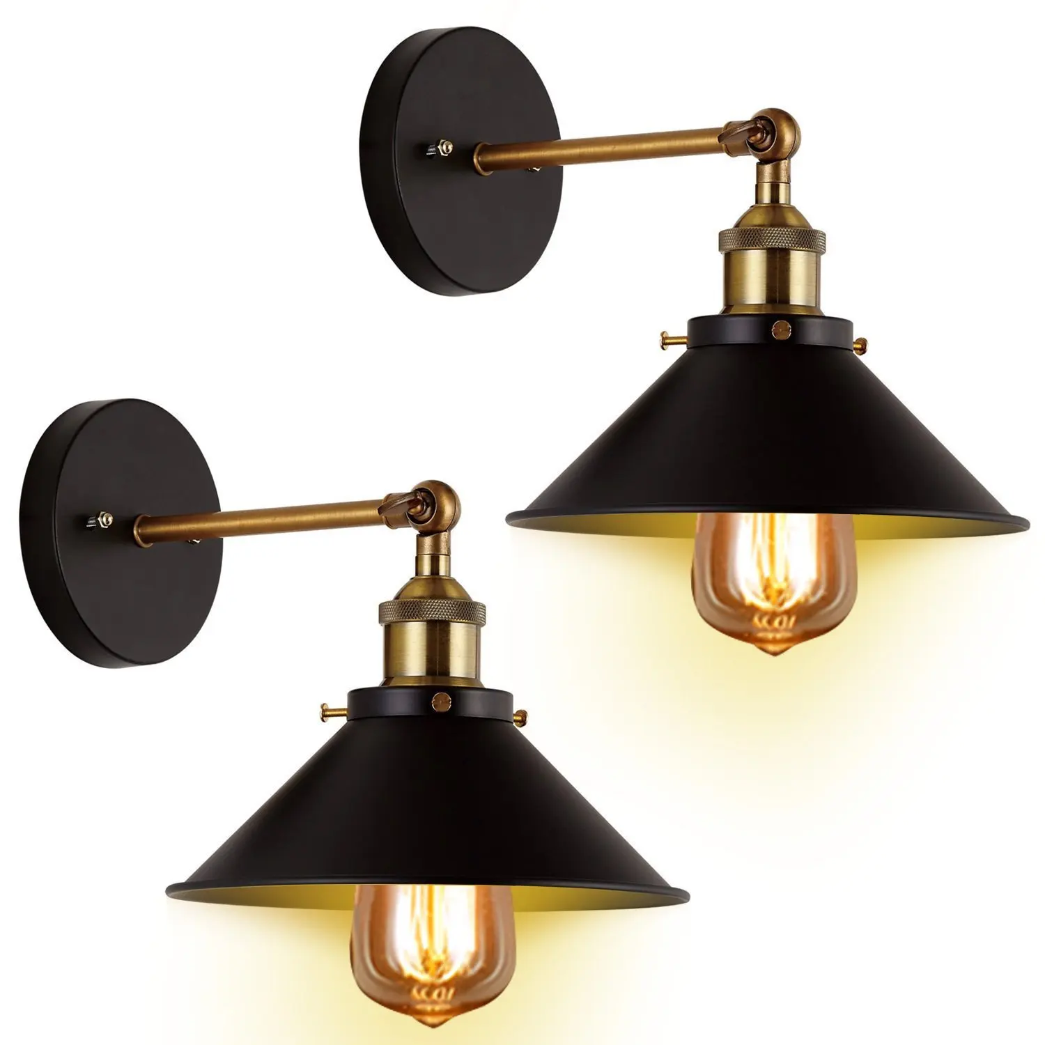 

Antique Vintage Wall Lamp Decorative Adjustable Living Room Lights Indoor Vanity Retro Luminaria De Parede Stairs Light AB50BD