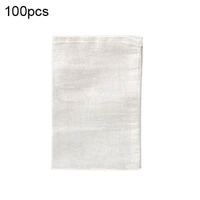 hot sales 1050100pcs large cotton muslin drawstring reusable bags for soap herbs tea