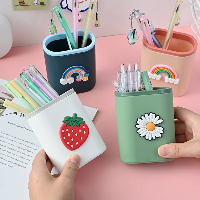 Настольный держатель для ручек TOPYU креативный чехол карандашей настольный