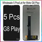 Оптовая продажа 5 шт.лот для Moto G8 Play ЖК-дисплей с сенсорным дигитайзером в сборе XT2015 XT2015-2