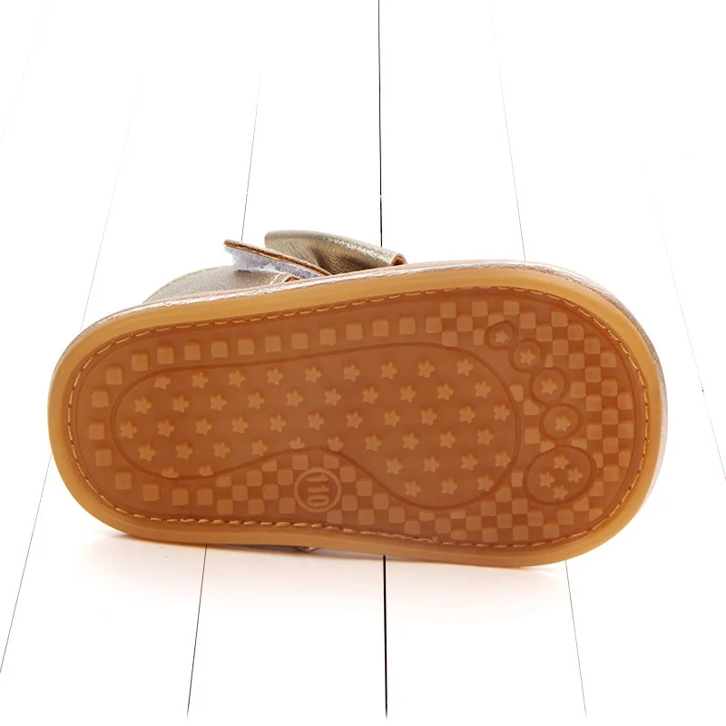 Сандалии для новорожденных и маленьких девочек Нескользящая обувь из