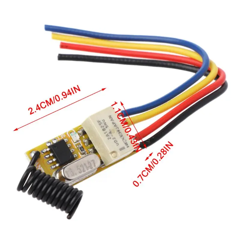 Реле дистанционного управления переключатель постоянного тока 4 2 в 7 В 5 6 8 315 9 12