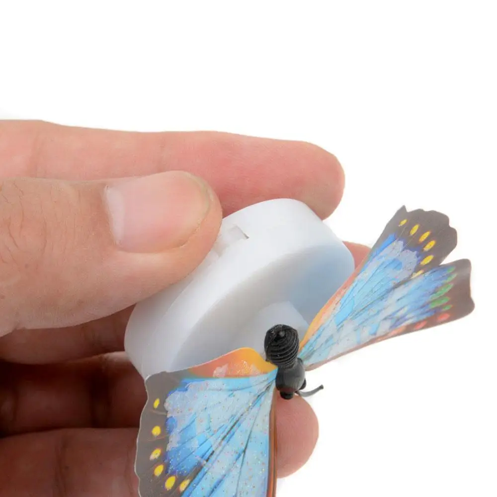 Наклейка на стену блестящая светящаяся 3d наклейка со съемной бабочкой украшение