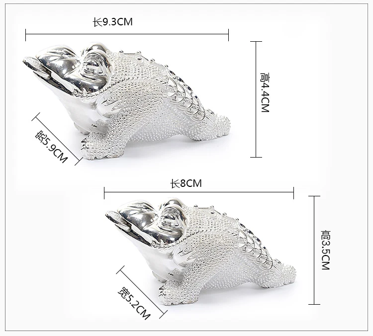 

Sterling Silver 999 Toad Tea Pet Decoration Boutique Tea Set Accessories Lucky Golden Toad Gift Collection