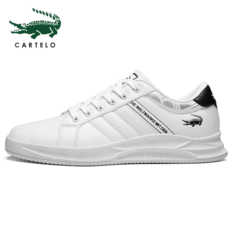CARTELO New Men Casual Shoes Breathable Wear Resistant Comfortable Summer Toe Lace up Flat Snekaers | Обувь