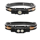 Головной мини-фонарь D10  D25 XML, светодиодный головсветильник фонарь с белым свесветильник, Головной фонарь с USB-зарядкой 18650, Головной фонарь для охоты, рыбалки, кемпинга