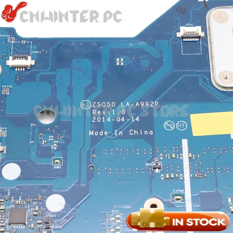 Материнская плата NOKOTION 760970-501 760970-001 для ноутбуков HP 15-R ZSO50 LA-A992P 15 6 дюймов SR1EF i5-4210U