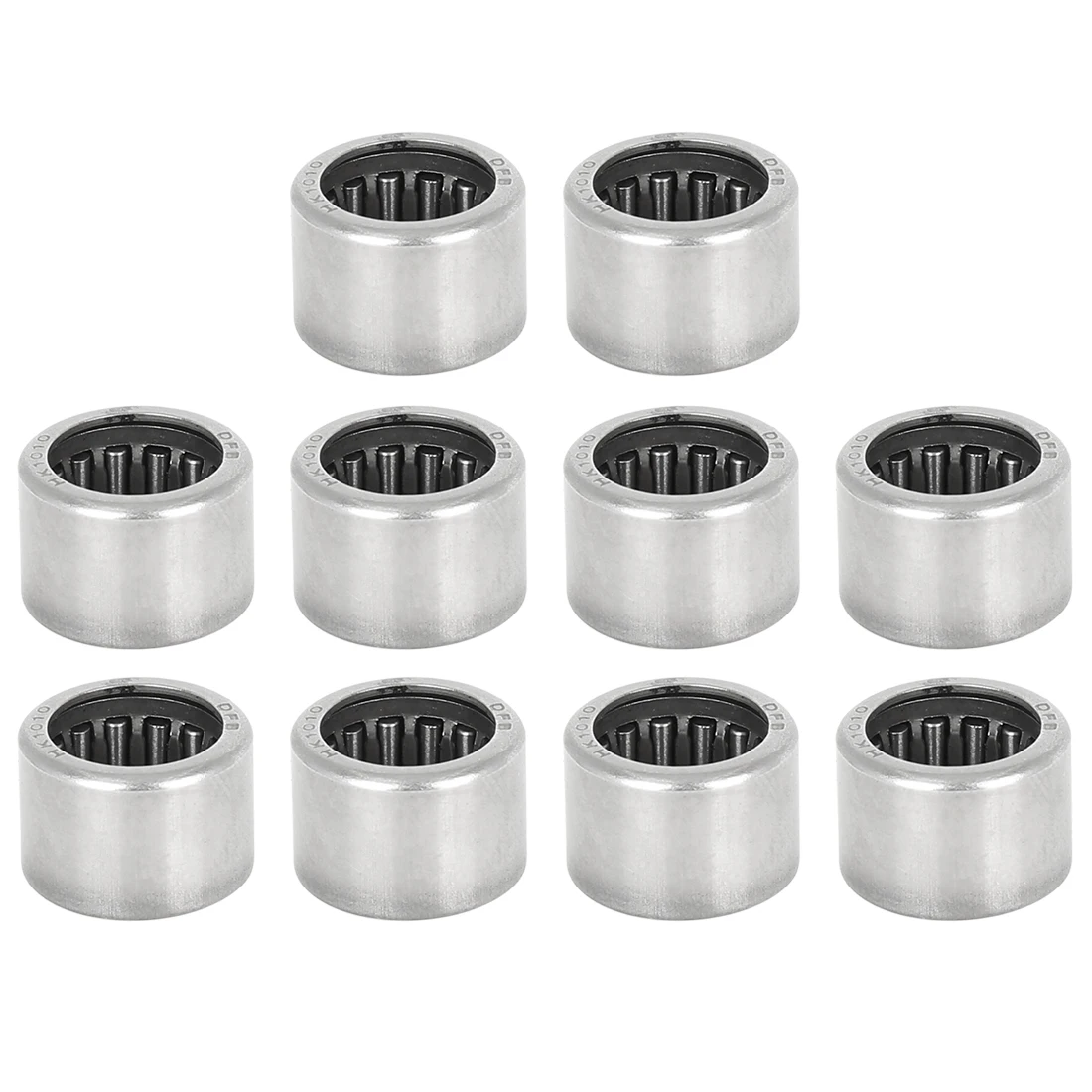 

Uxcell 10 шт мотоциклетные HK1010 Игольчатые роликовые подшипники для CG125 0,41 "ID 0,55" OD