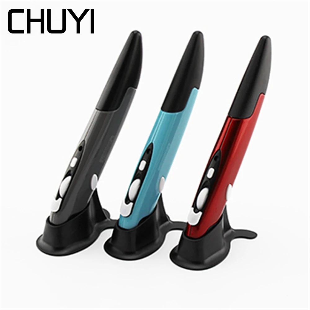 Мини Беспроводной ручка Мышь с просмотра веб страниц 1200 Точек на дюйм USB