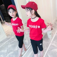 clothing sets summer toddler girls clothes 2pcs outfits kids clothes for girls tracksuit suit for girls children clothing