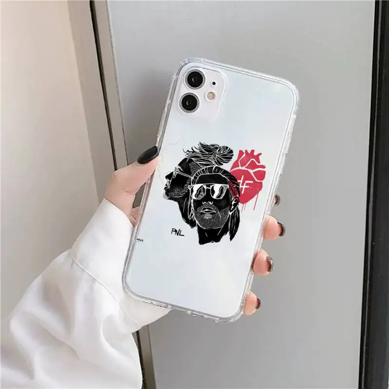 

PNL Rapper 2 Customerpainting Phone Case Transparent soft For iphone 5 5s 5c se 6 6s 7 8 11 12 plus mini x xs xr pro max