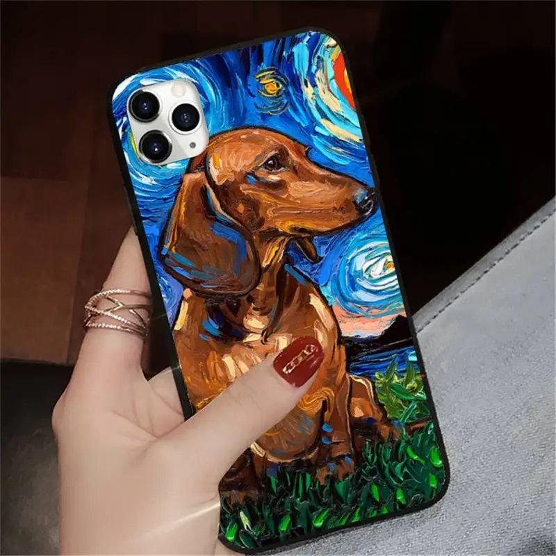 

paintings Starry Night Van Gogh Phone Cases for iPhone 11 12 pro XS MAX 8 7 6 6S Plus X 5S SE 2020 XR