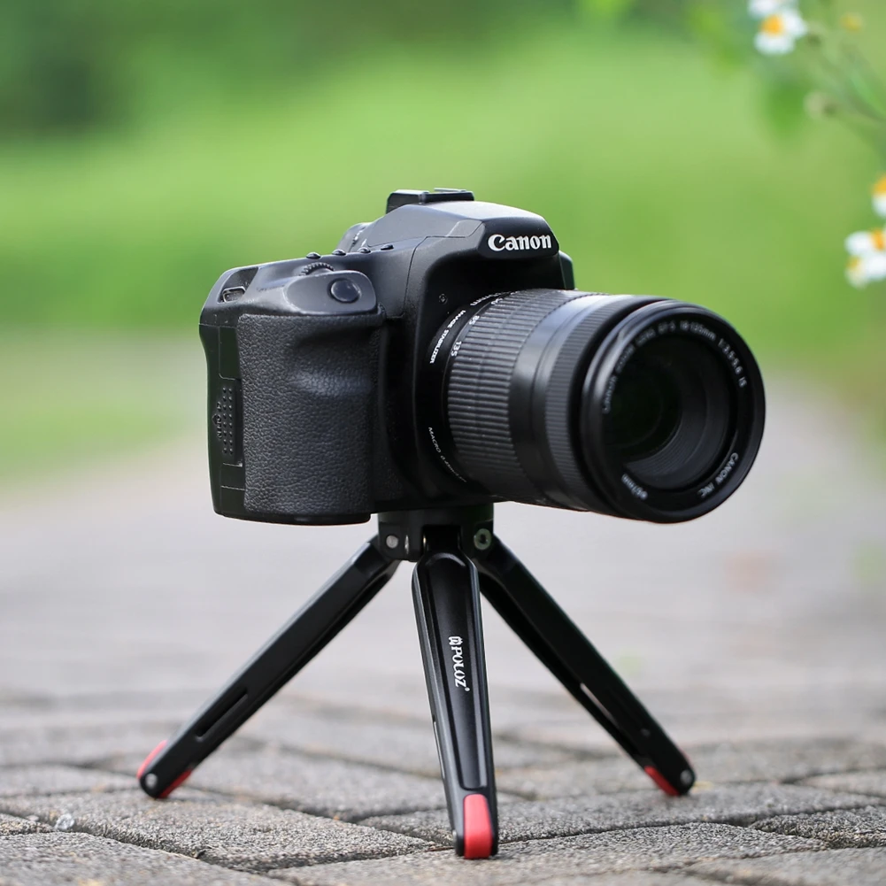 PULUZ новый модернизированный стиль мини металлический штатив регулируемая ножка