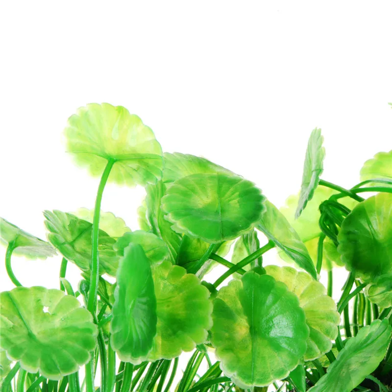 Aquarium Plants Artificial Plastic Fish Tank Decoration Ornament Lifelike Green Accessories for All | Дом и сад