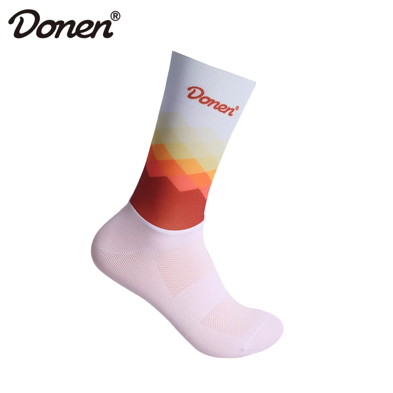 Велосипедные носки DONEN MTB велосипедные дышащие и быстросохнущие сублимационные