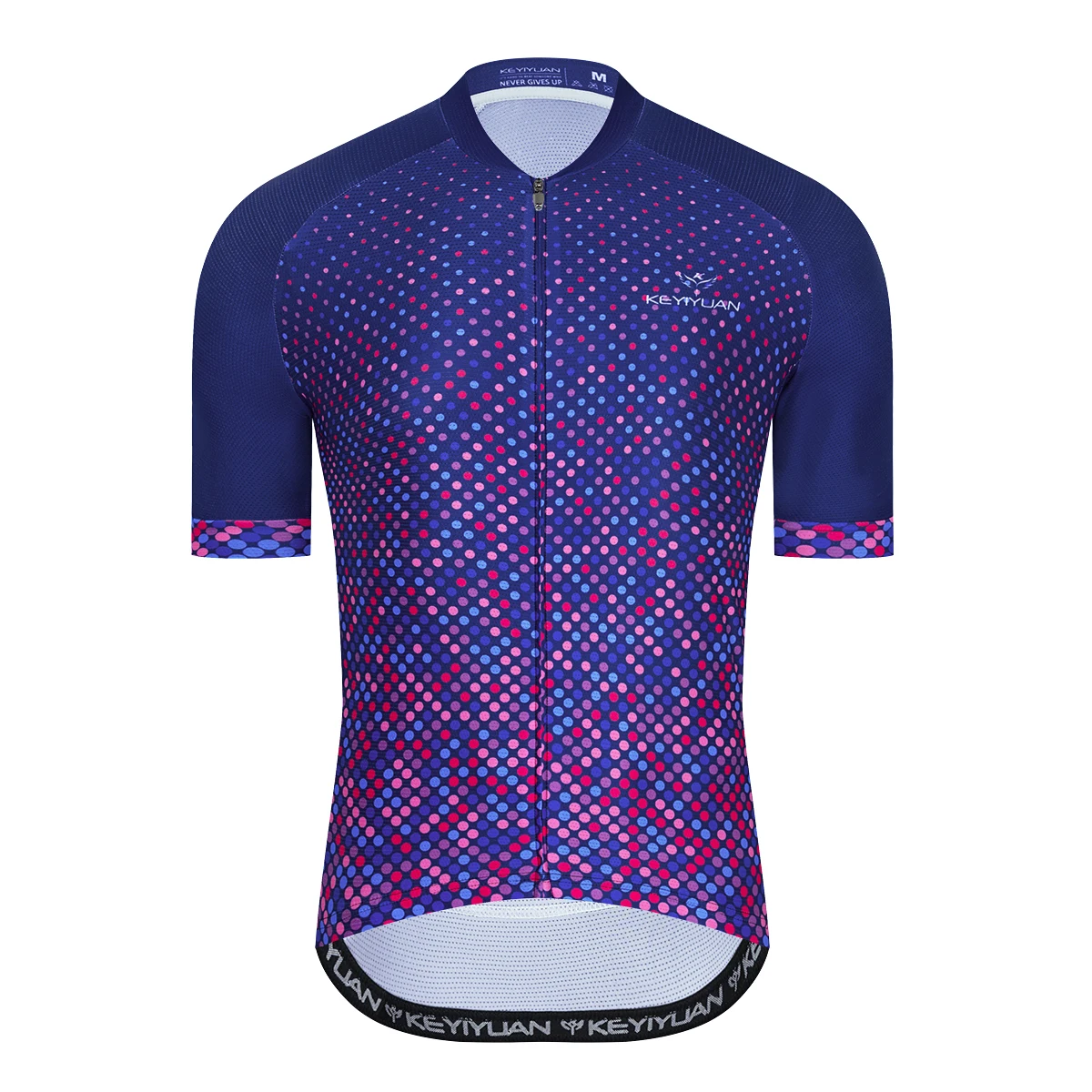 KEYIYUAN Funny Men's Cycling Jersey Bicycle Top Cycle Clothes Short Sleeve Racing Bike Shirt Mtb Sports Wear Tenue Velo Homme