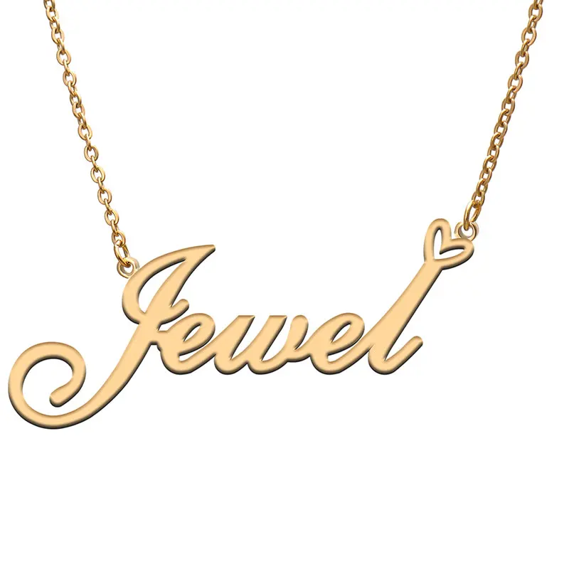 Женское колье из нержавеющей стали под золото и серебро|Ожерелья с подвеской| |