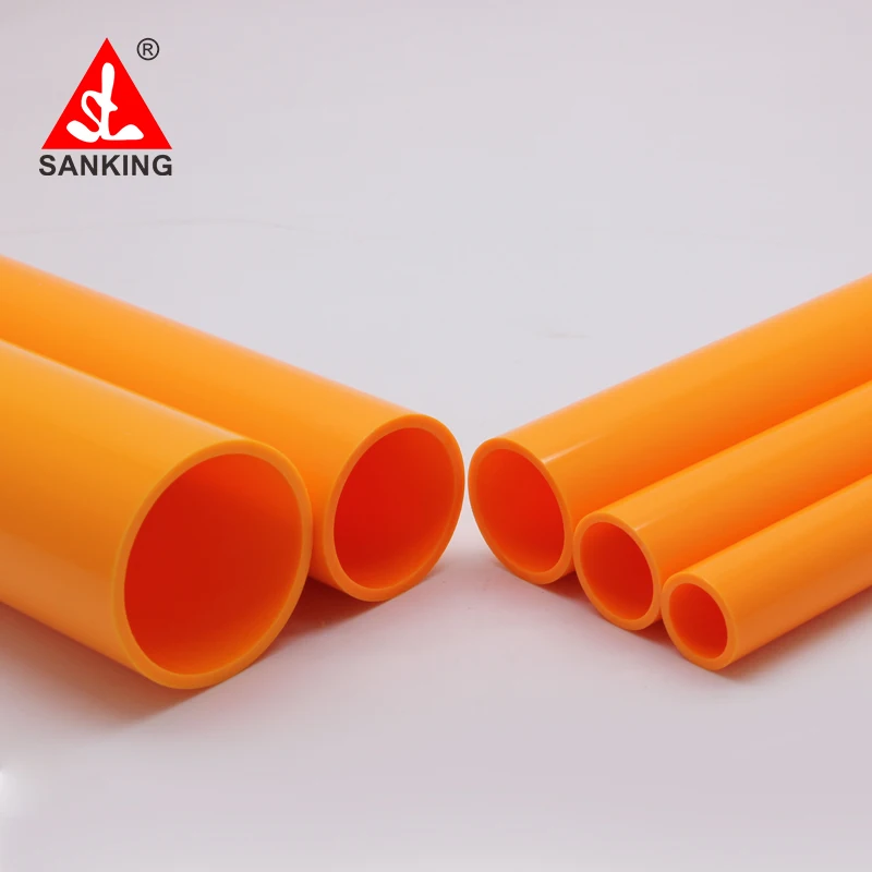 Sanking 25mm UPVC Orange Pipe PVC Coupling Water Supply Fish Tank Joints Aquarium Drainpip | Обустройство дома