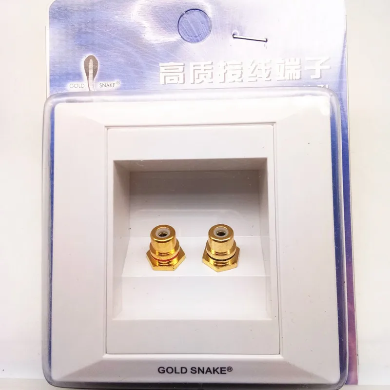 Соединительная коробка для монтажа на панели разъем шасси двусторонняя