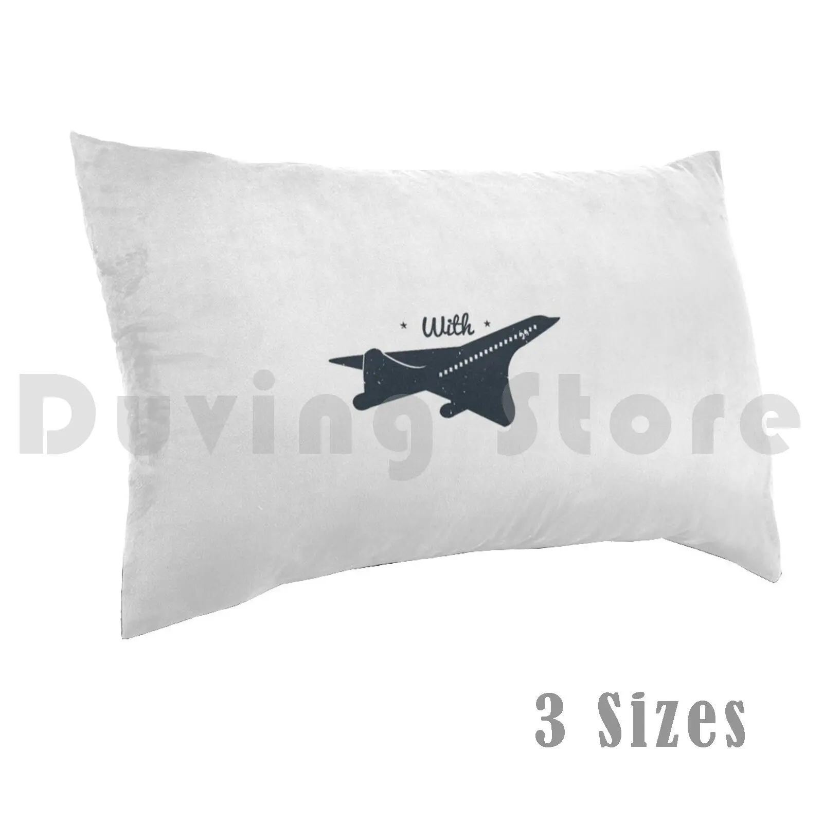 Наволочка In Love With Aviation-Zinspira DIY 50*70 Пилот Самолет Летающий Полет Авиатор Боинг