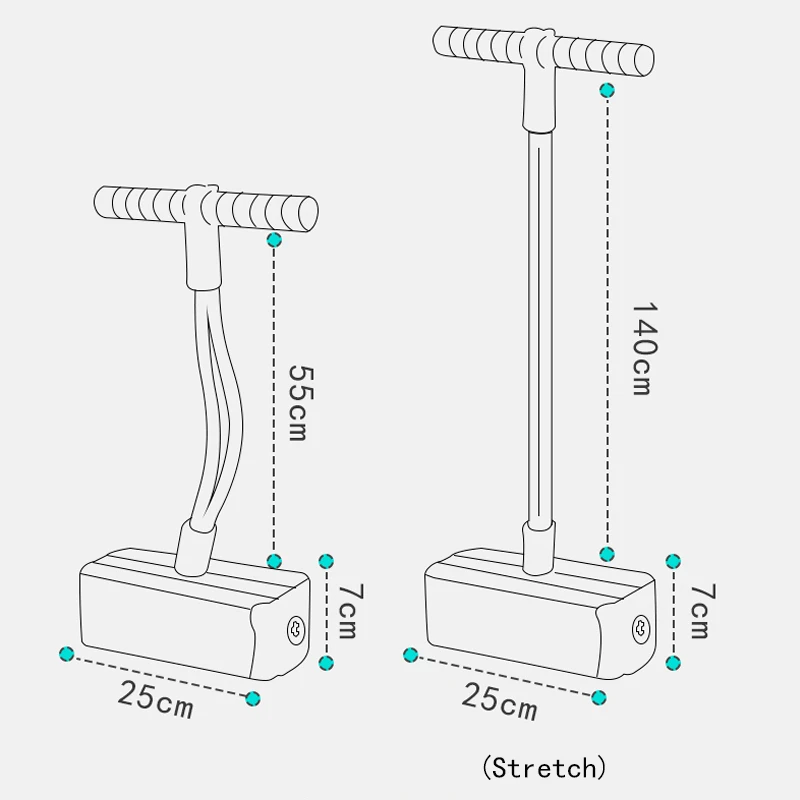 

Outdoor Kids Foam Pogo Stick Jumper For Kids Indoor Outdoor Fun Sports Fitness Toddler Boys Girls Children Games Sensory Toys