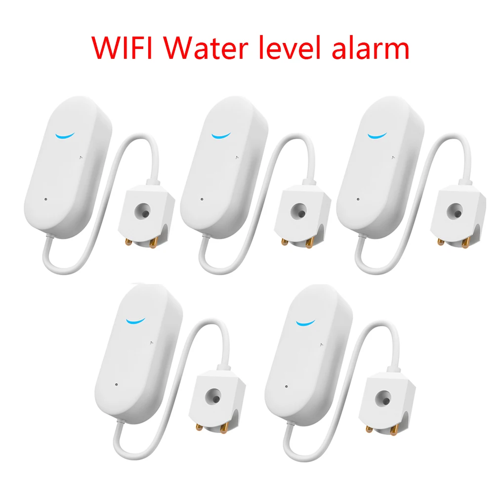 

1-5 шт., датчик утечки воды с Wi-Fi