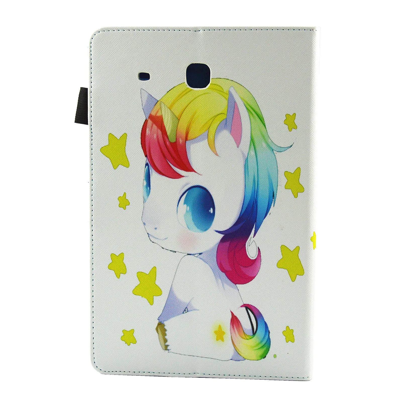 Horse modeling Color Cartoon Pattern Support Protective Cover Case for Samsung Galaxy Tab E 9.6 inch T560 T561 | Компьютеры и офис