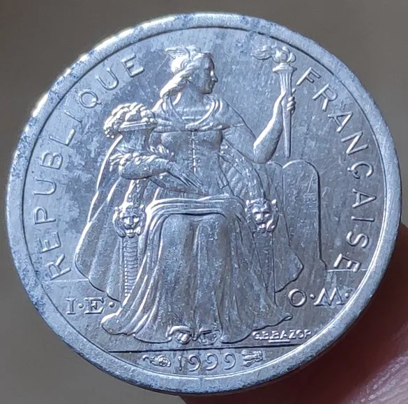 23 мм Полинезия 100% натуральная монета оригинальная коллекция | Дом и сад